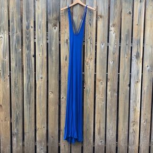 Backless blue Bebe